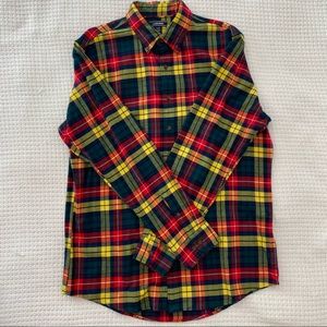 • NWOT LANDS END FLANNEL •